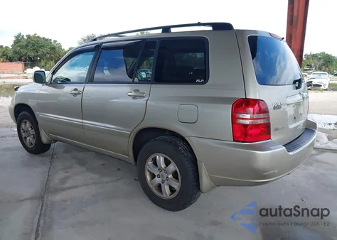 2002 Toyota Highlander V6 from USA, damaged, VIN JTEHF21AX20087716